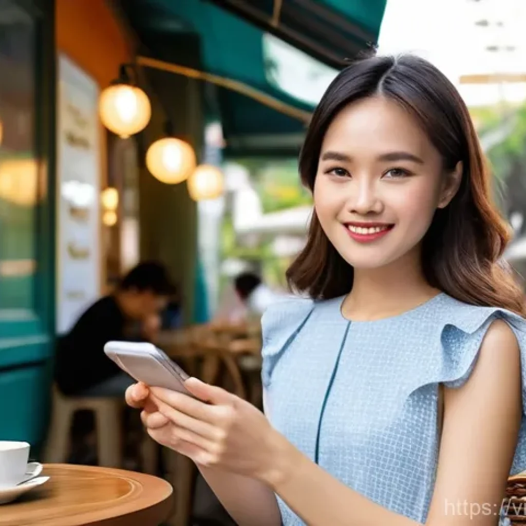 자기 객관화와 윤리적 판단의 상관관계 - **Prompt 1: The Curated Online Persona**
A stylish young Vietnamese woman in her early twenties,...